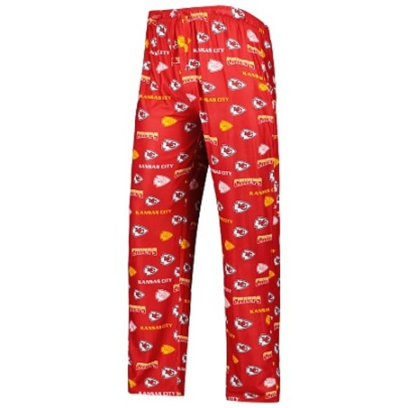 CONCEPT SPORT Other - 🆕🏈 KANSAS CITY CHIEFS ALL OVER PRINT LOUNGING PANTS - MEN - SIZE LARGE